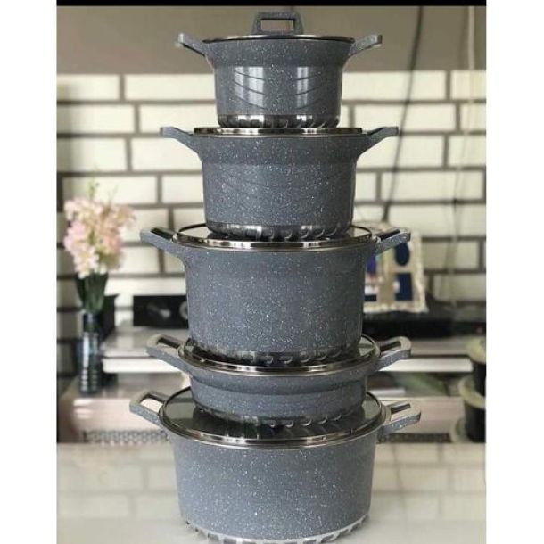 Bosch 10 Pcs Granite Non-Stick CookWare Set