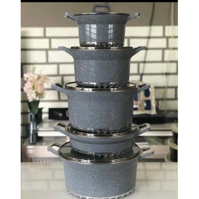 Bosch 10 Pcs Granite Non-Stick CookWare Set